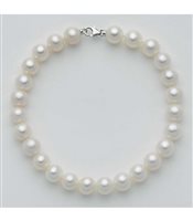 Bracciale Miluna Donna BRACCIALI PERLE CON CHIUSURA in Oro bianco Perla PBR1680V